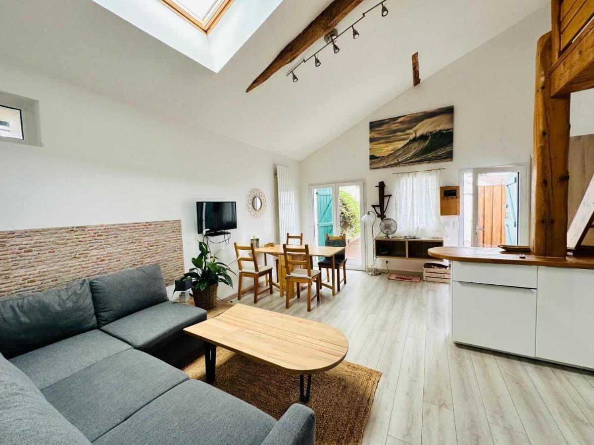 Sunny - Charmant Duplex Avec Terrasse Privative Tosse Exteriör bild