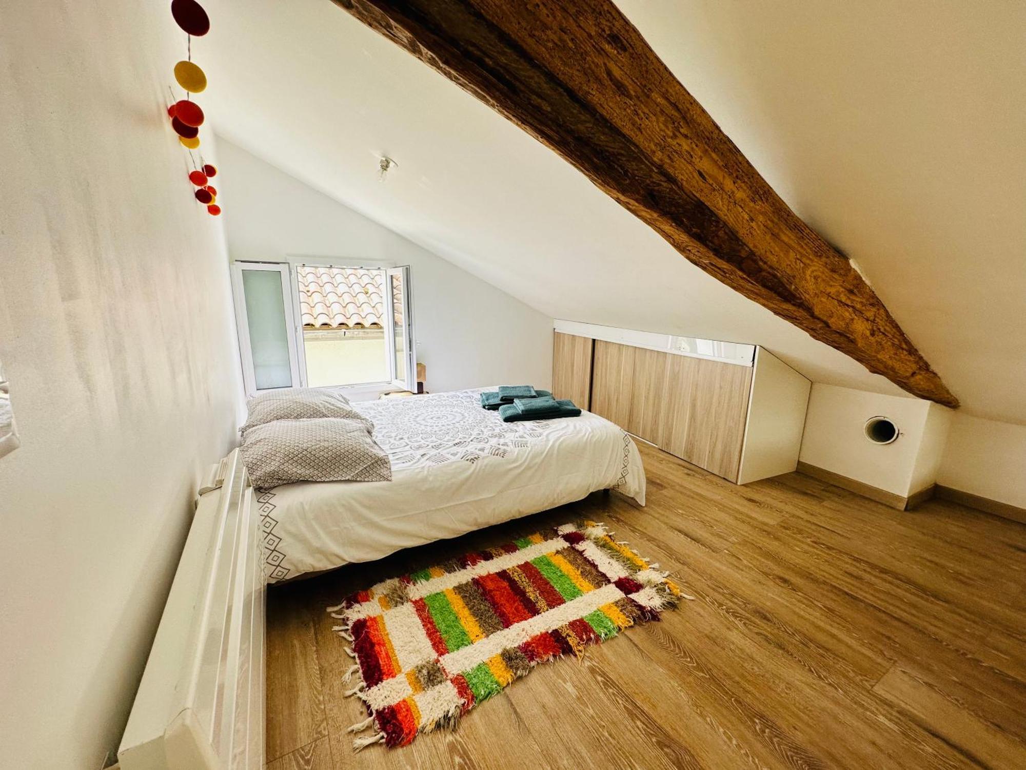 Sunny - Charmant Duplex Avec Terrasse Privative Tosse Exteriör bild